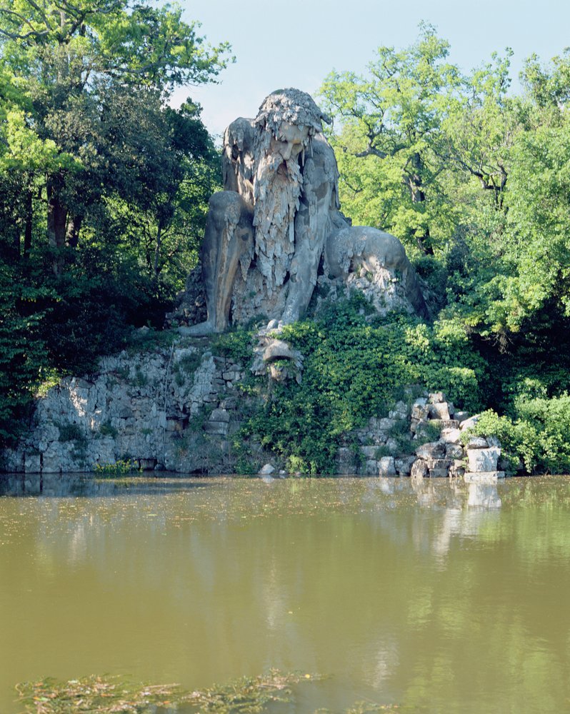 Vue du Colosse des Apennins (photo) - Unbekannt