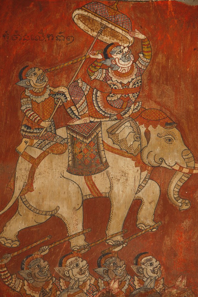 Peinture murale du Ramayana - Unbekannt