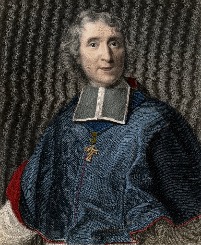 François de Pons de Salignac de La Mothe-Fénelon (1651-1715) - gravure - 19ème siècle - Unknown artist