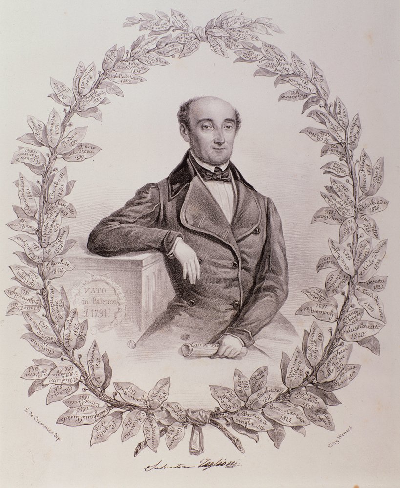 Portrait de Salvatore Taglioni (gravure) - Unknown artist