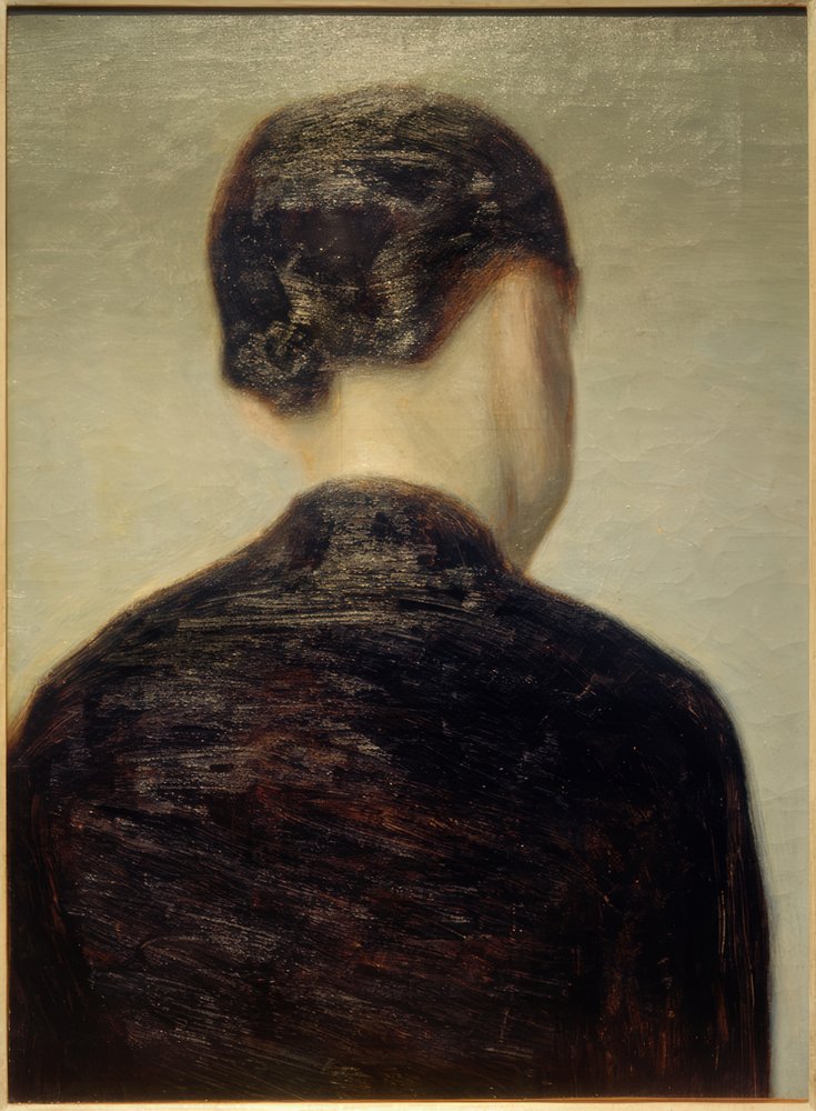 Anna Hammershøi - Vilhelm Hammershoi