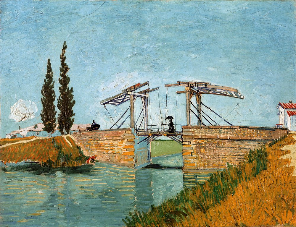 Le pont-levis - Vincent van Gogh
