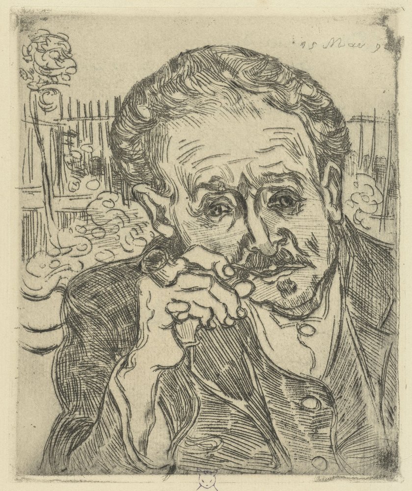 Portrait du docteur Gachet, 1890 - Vincent van Gogh