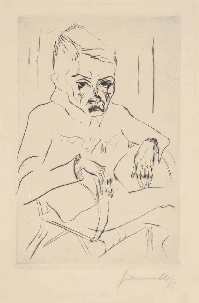 Soldat fatigué I, 1919 - Walter Gramatte