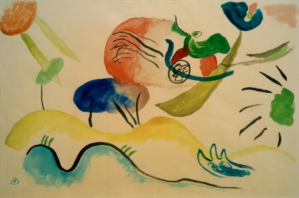 Aquarelle n° 2 - Wassily Kandinsky
