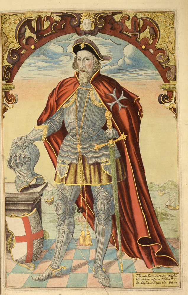 Sir Thomas Docwra, de nHonor Military, and Civill, William Segar, pub ...