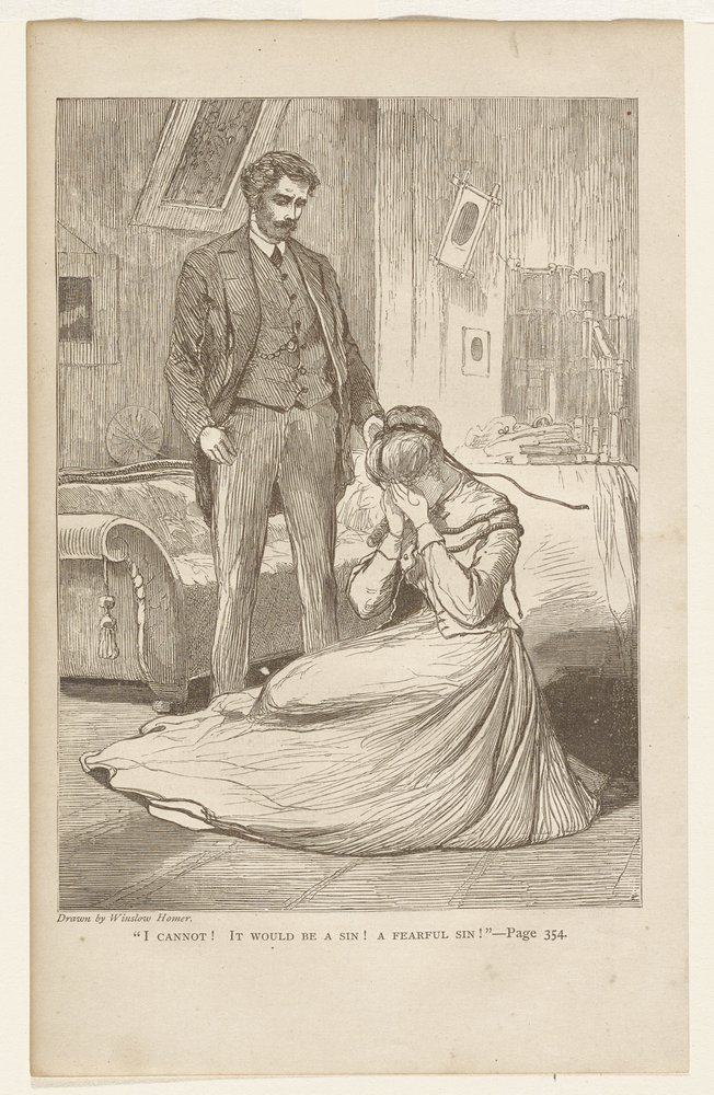 Je ne peux pas ! Ce serait un péché ! Un terrible péché ! - Winslow Homer