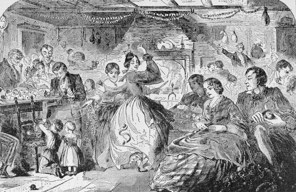 La fête de la pomme, illustration de 