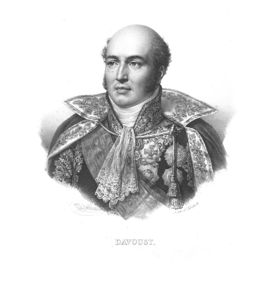 Louis Nicolas d'Avout, vers 1830 | Estampe d'art