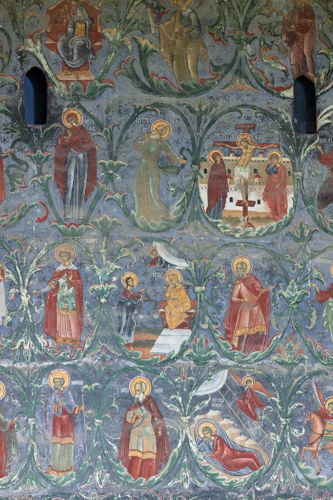 Monastère (manastirea Sucevita). L