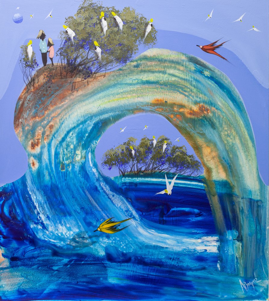 Vague de rêve côtière - Adam Bogusz