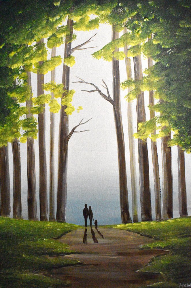 Le sentier de la forêt des amoureux - Aisha Haider