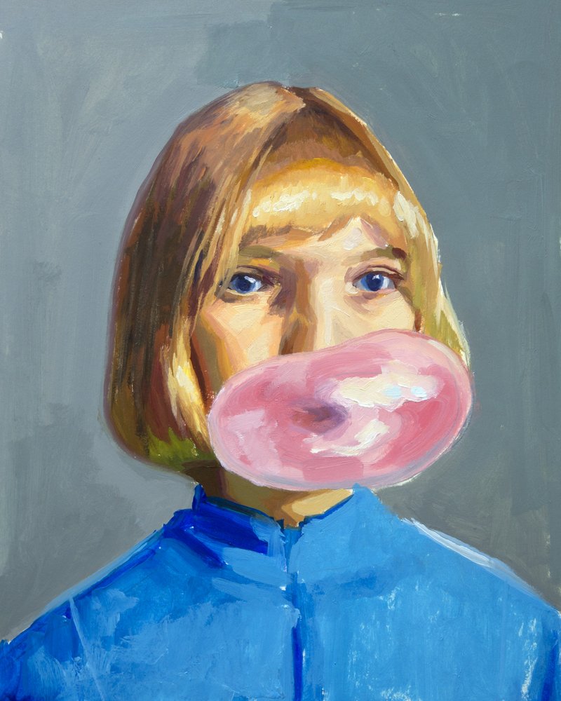 La fille au chewing-gum - Alexander Grahovsky