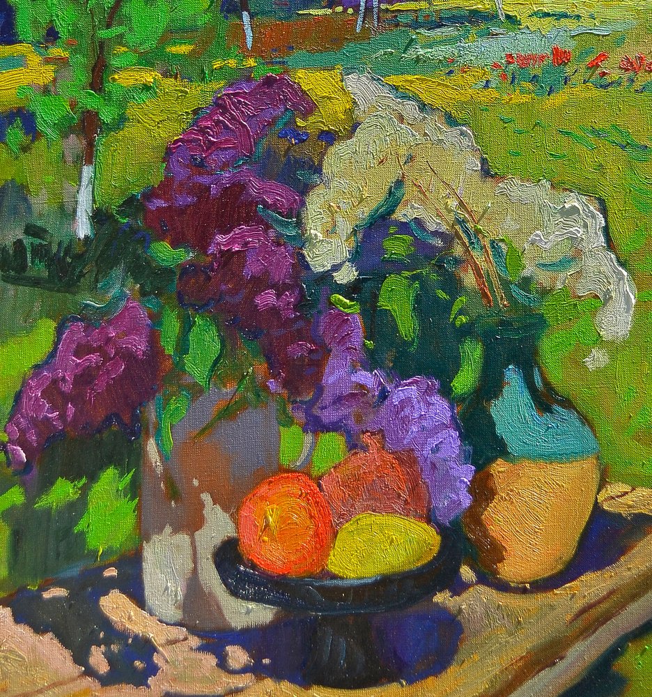 Lilas et fruits baignés de soleil - Alexander Shandor