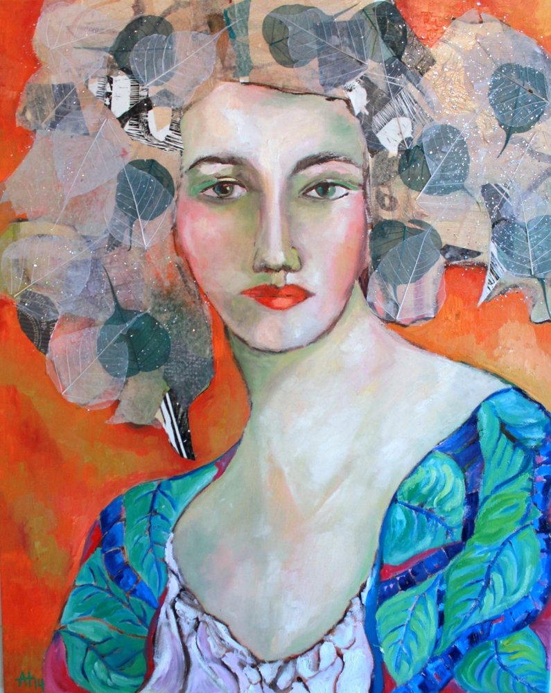 La femme aux feuilles éclatantes - Alexandra Higgins