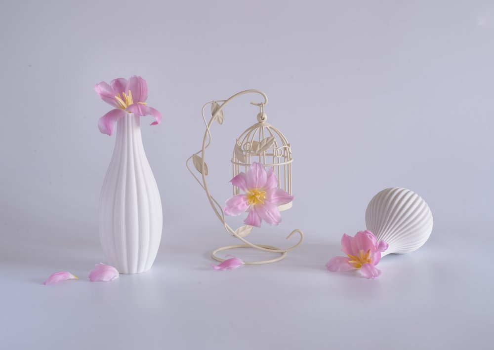 Nature morte florale délicate - Alice Sheng