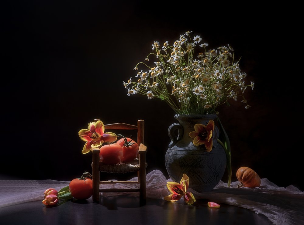 Récolte florale mélancolique - Alice Sheng