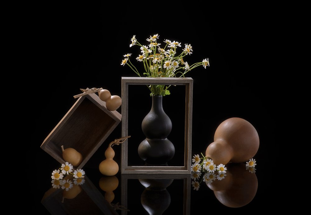 Nature morte avec calebasse naturelle - Alice Sheng