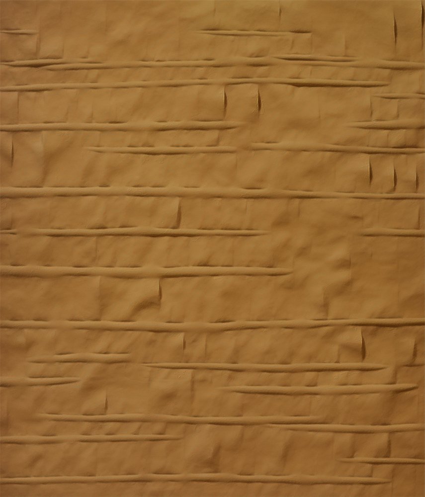 Pliures terreuses abstraites - Alma