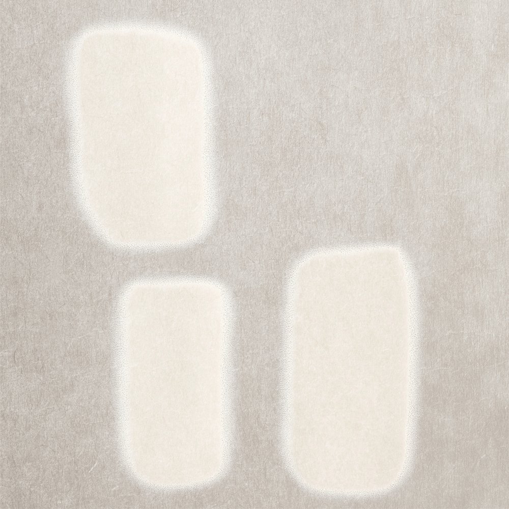 Formes texturées couleur crème - Alma