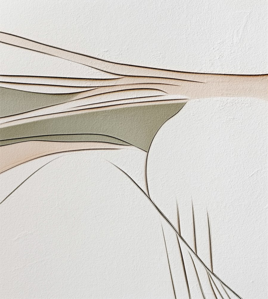 Lignes abstraites fluides - Alma