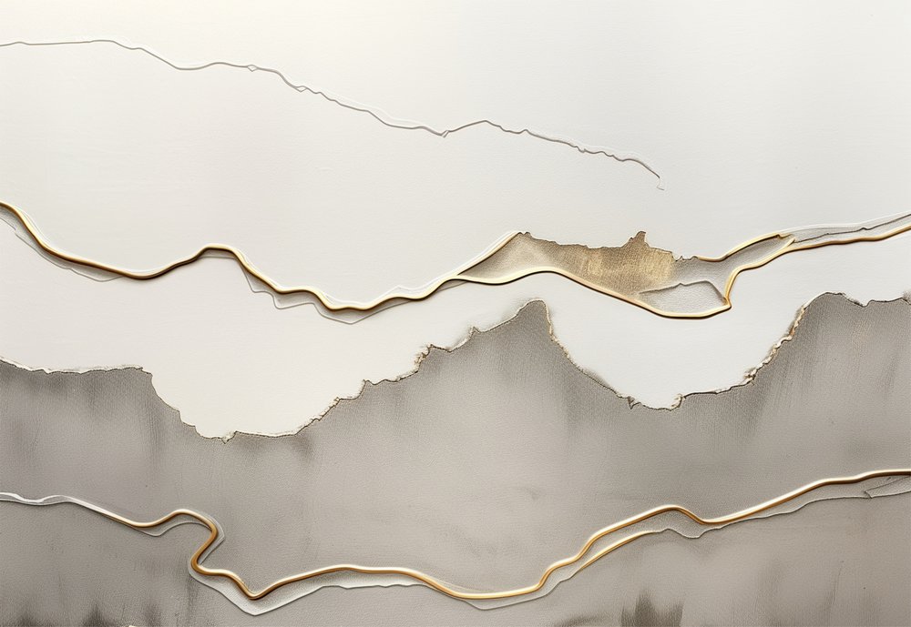 Paysage aux nuances dorées - Alma