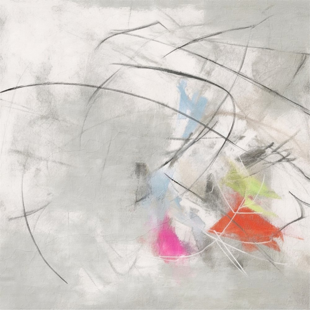 Mouvement abstrait dynamique - Alma