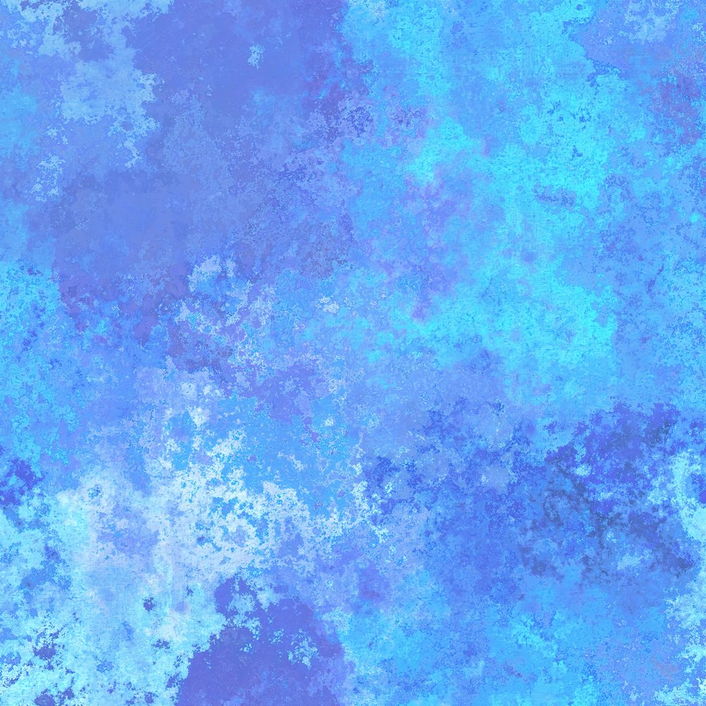 Abstraction bleu profond - Alpenglow Workshop
