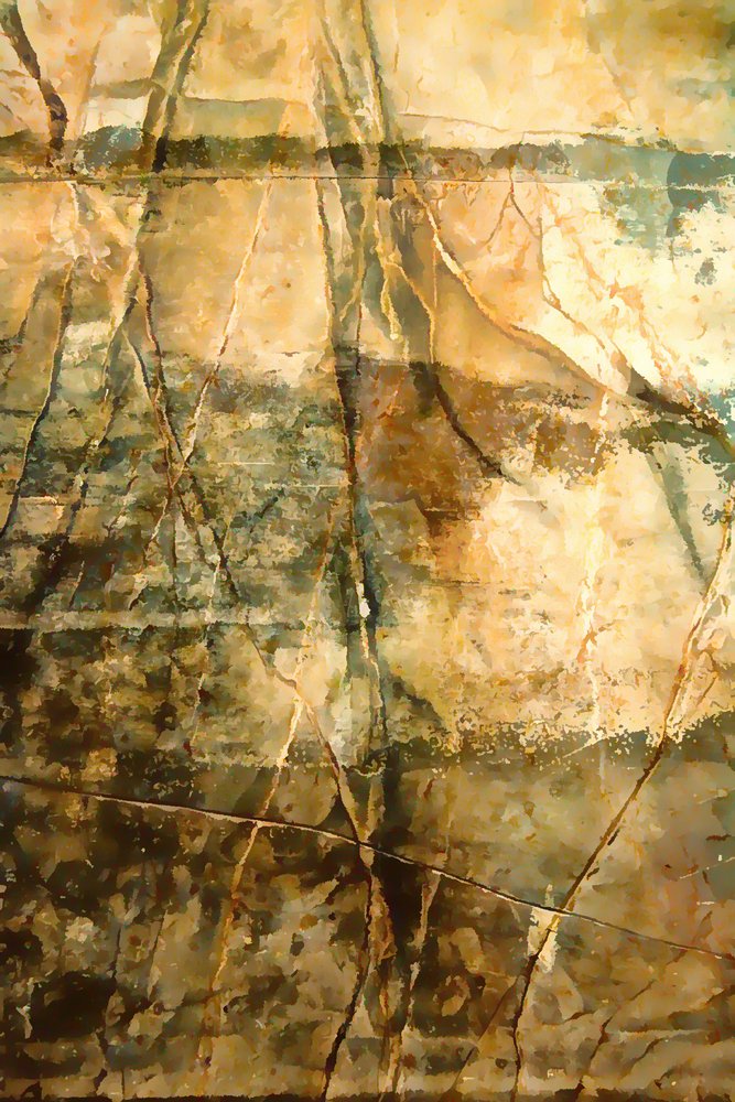 Marbre aux veines dorées - Alpenglow Workshop
