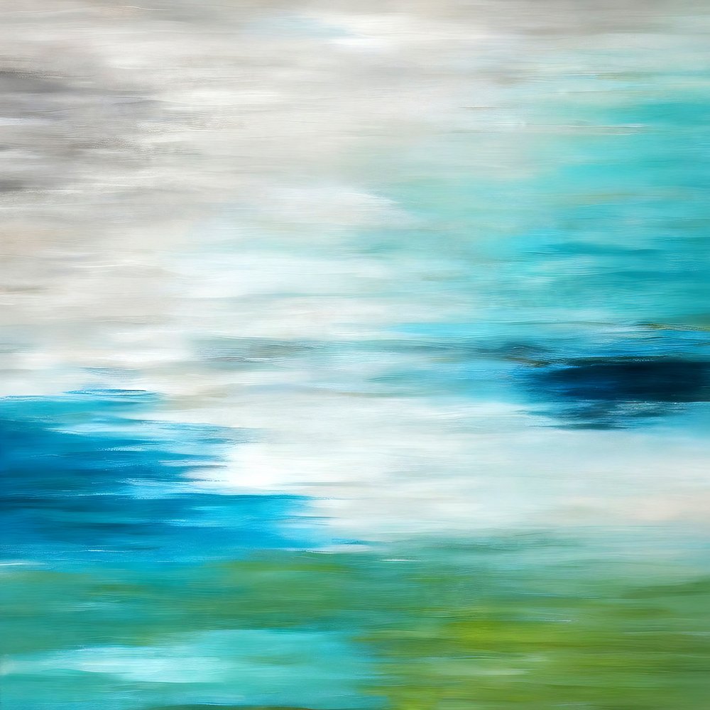 Paysage abstrait serein - Alpenglow Workshop
