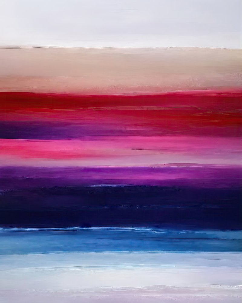 Horizon vibrant - Abstrait - Alpenglow Workshop