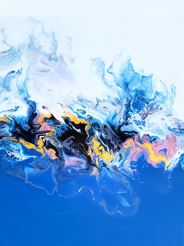 Flux océaniques abstraits - Alyson Storms