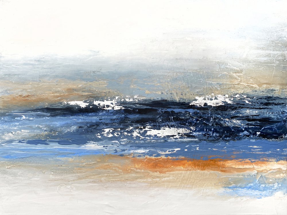 Vagues océaniques abstraites - Alyson Storms