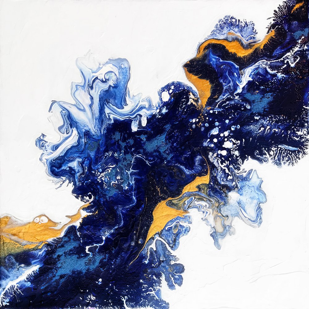 Blue Gold Flow - Alyson Storms