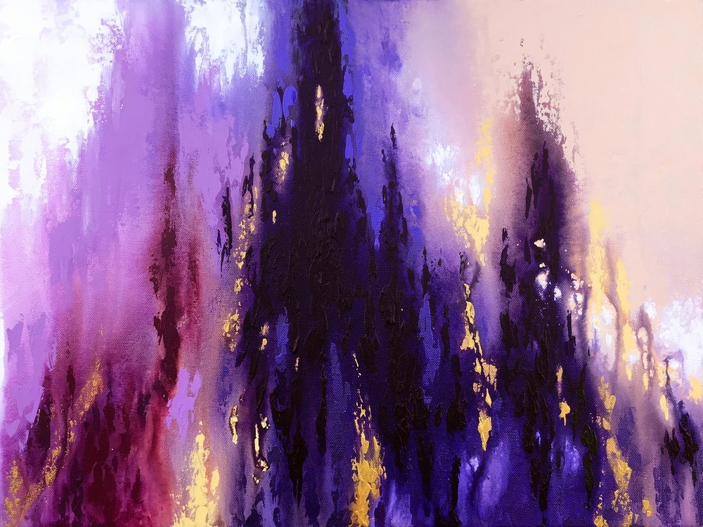 Violet foncé chatoyant - Alyson Storms