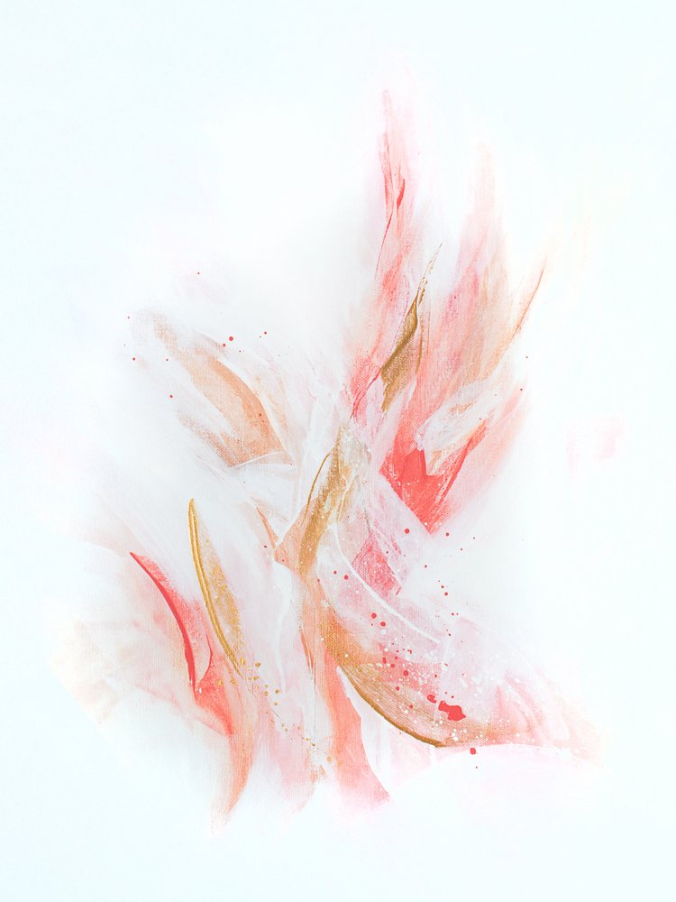 Blush fluide « Gold Abstract » - Alyson Storms