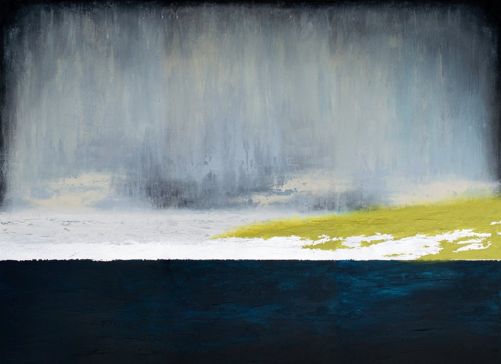 Pluie sur un champ jaune - Alyson Storms