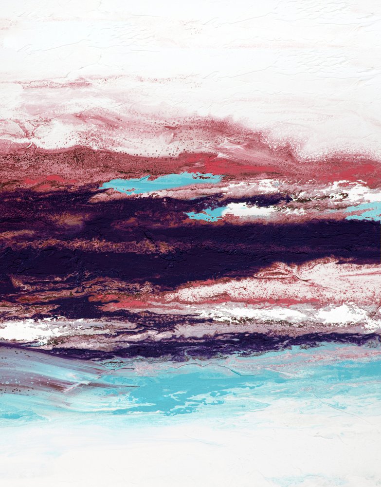 Paysage abstrait éclatant - Alyson Storms