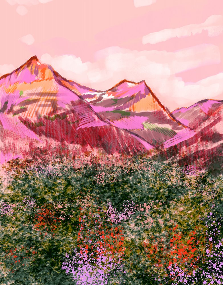 Des montagnes d