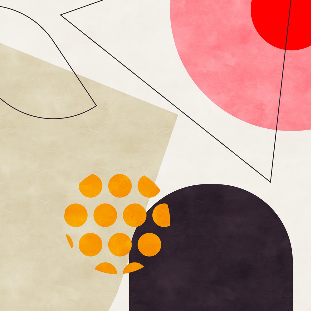 Mid Bauhaus Geometry 8 Copie - Ana Rut Bre