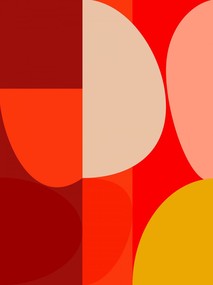 Pastel du milieu du siècle 10 - Ana Rut Bre