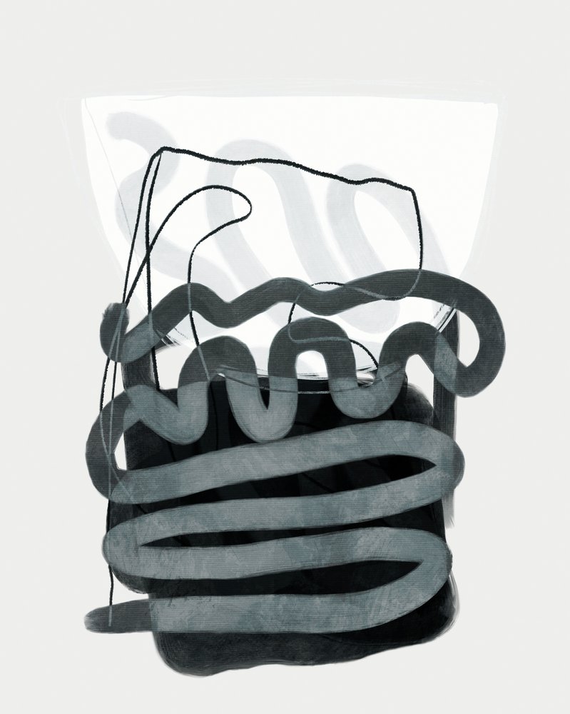 Lignes peintes Swazz 3 Copie - Ana Rut Bre