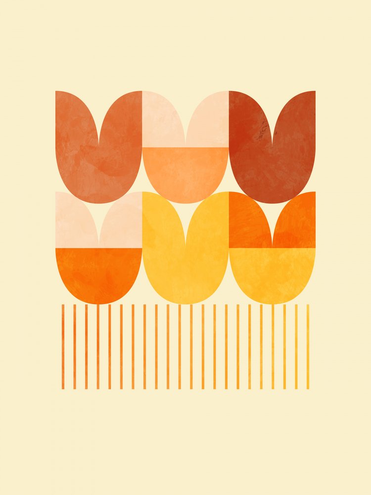 Rhapsodie printanière, orange 1 - Ana Rut Bre