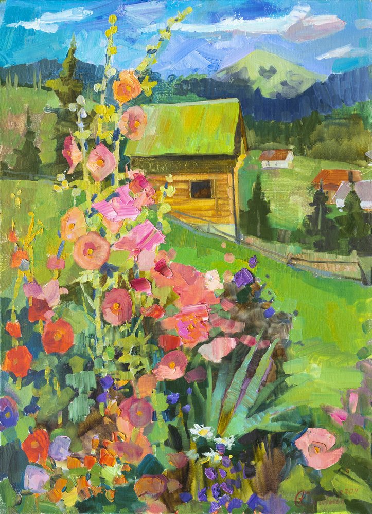 Une cabane de jardin pleine de vie - Anastasiia Grygorieva