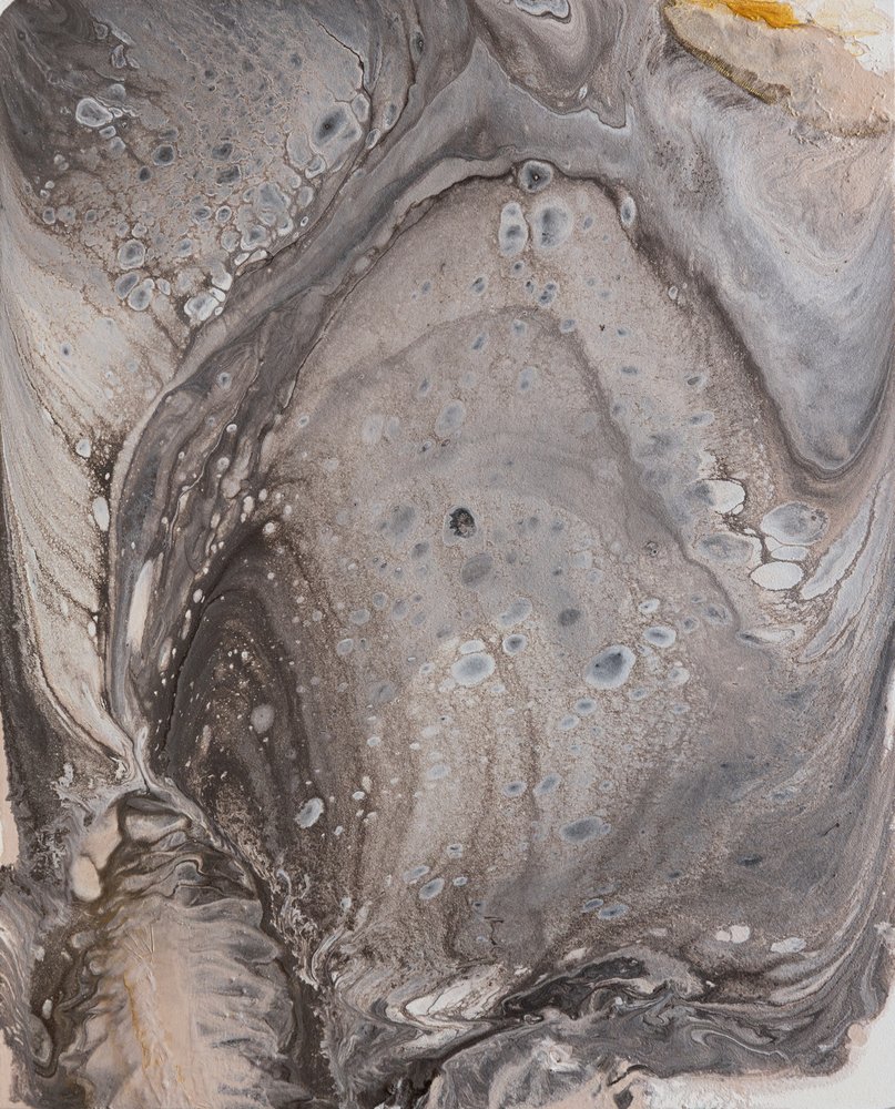 Marbre fluide doré - Anastasiya Devochkina