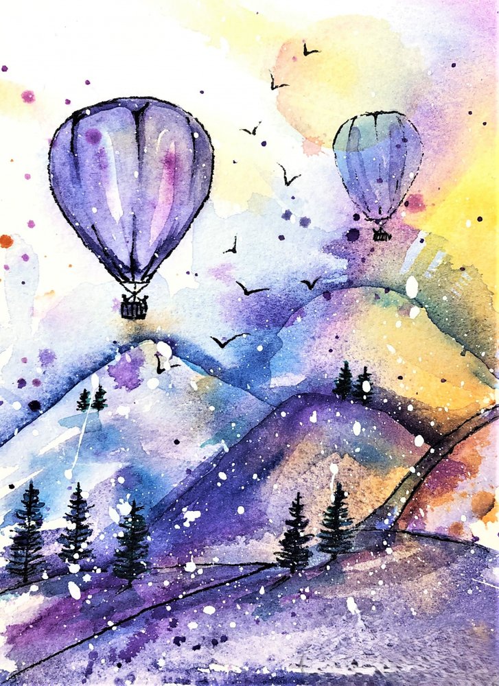 Des ballons de montagne qui font rêver - Anda Bieza