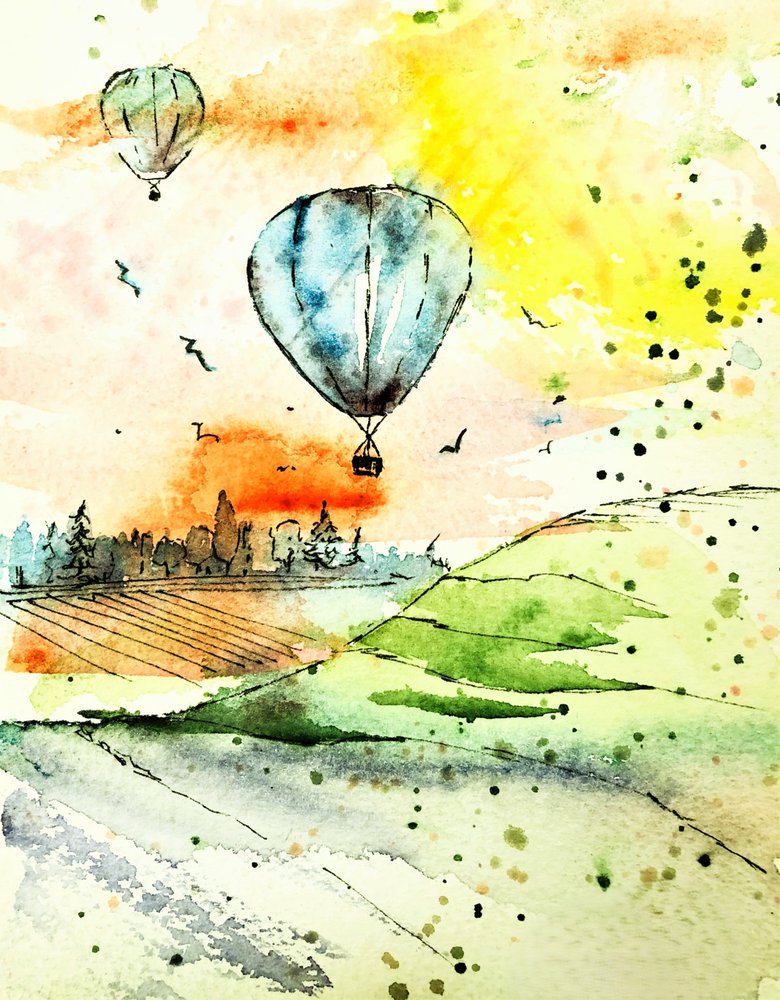 Vol en montgolfière à l