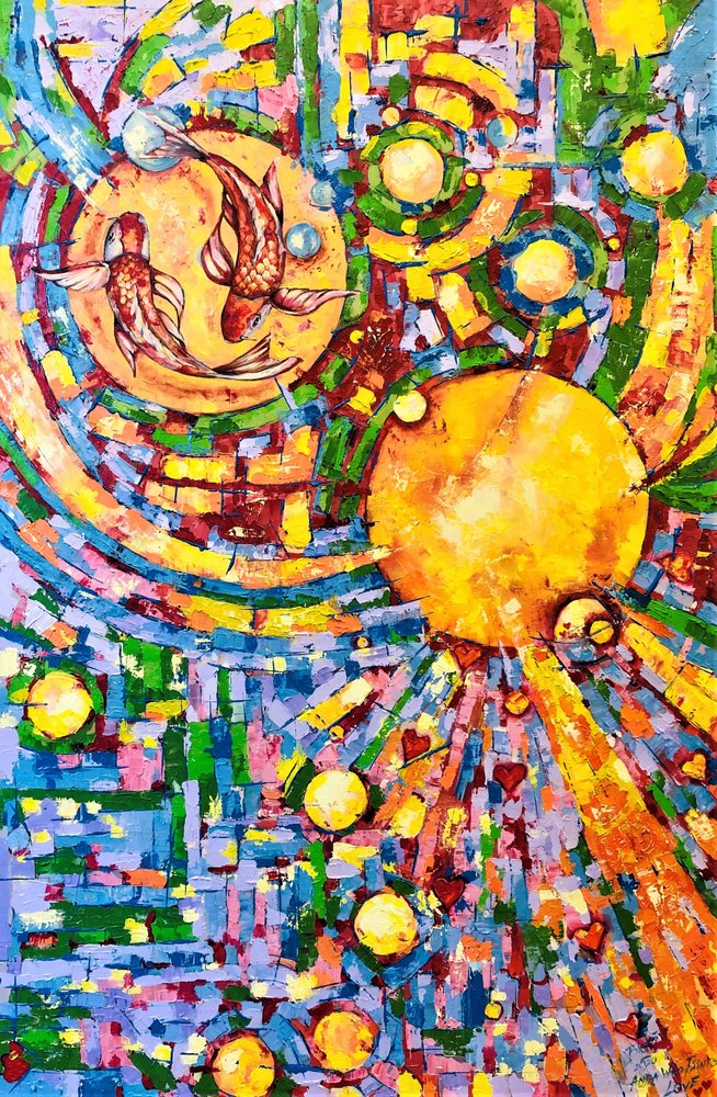 Koi et Golden Sun - Anda Bieza