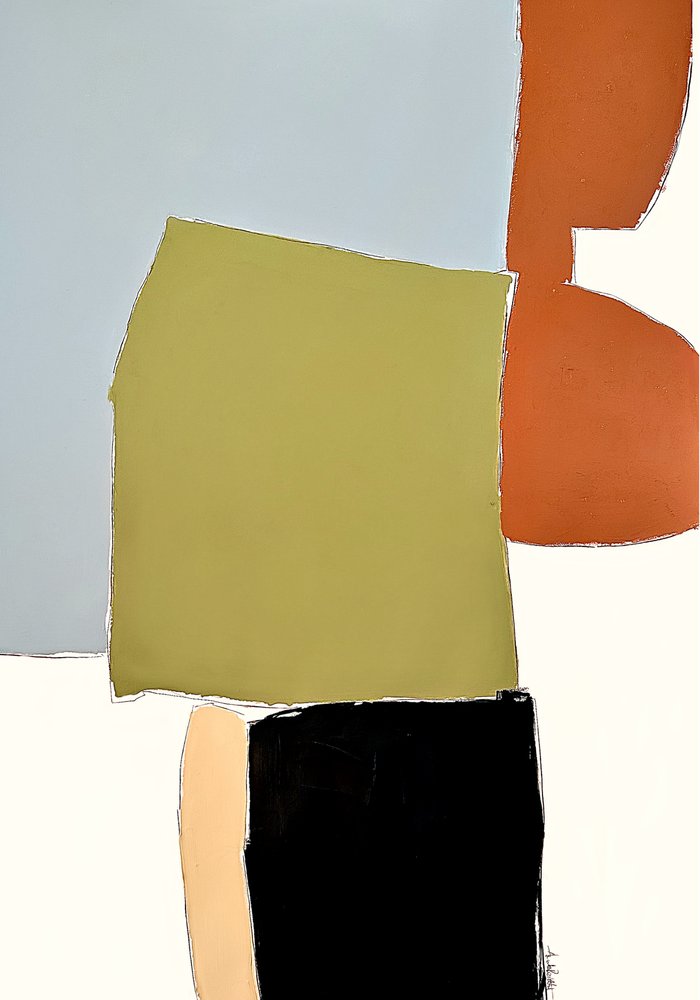 Formes abstraites aux tons discrets - Andrea Reichhart