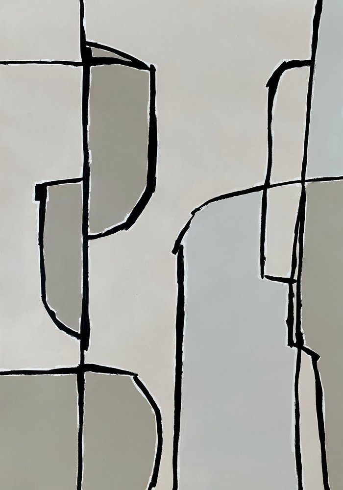 Formes abstraites neutres - Andrea Reichhart